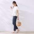 クチュールブローチ(Couture Brooch)の【大人可愛い・華やか】ダブルフリル袖ペプラムブラウス2