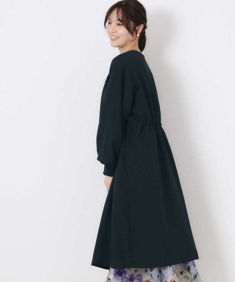 クチュールブローチ(Couture Brooch)のノーカラードロストロングコート12