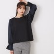 クチュールブローチ(Couture Brooch)のハートネックドッキングプルオーバー ネイビー(094)