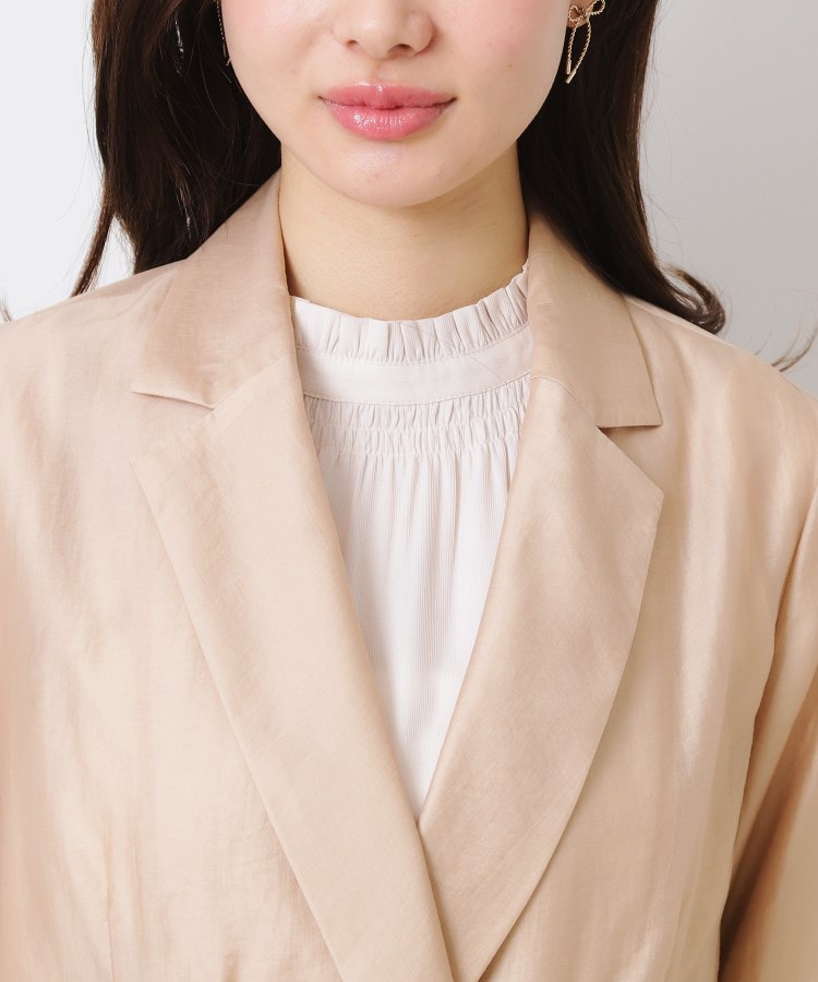 クチュールブローチ(Couture Brooch)の【オシャレな透け感・通勤】シアージャケット42