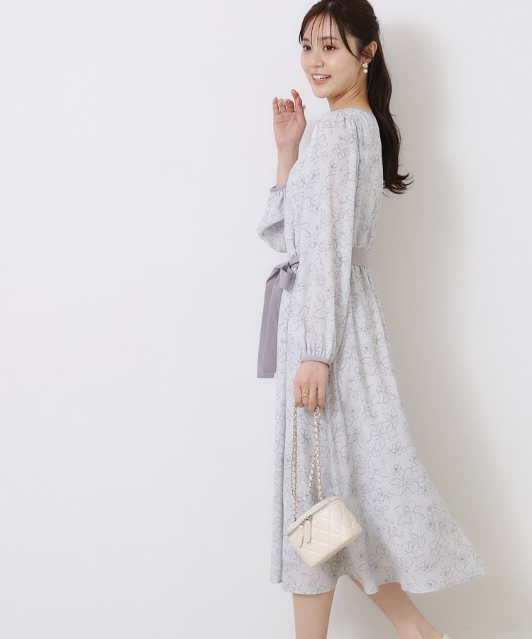 クチュールブローチ(Couture Brooch)の柄アソートプリントワンピース1