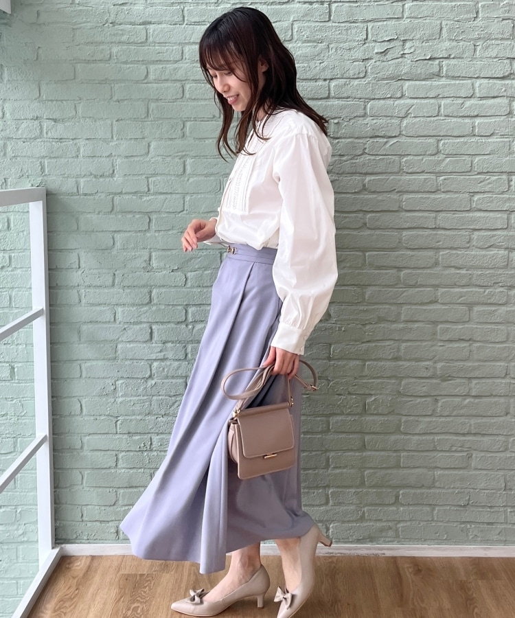 クチュールブローチ(Couture Brooch)の【きれいめ・通勤】ランダムタックレースシャツ11