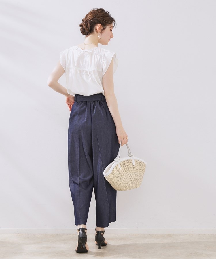 クチュールブローチ(Couture Brooch)の【大人可愛い・きれいめ】ランダムタックシャツブラウス3