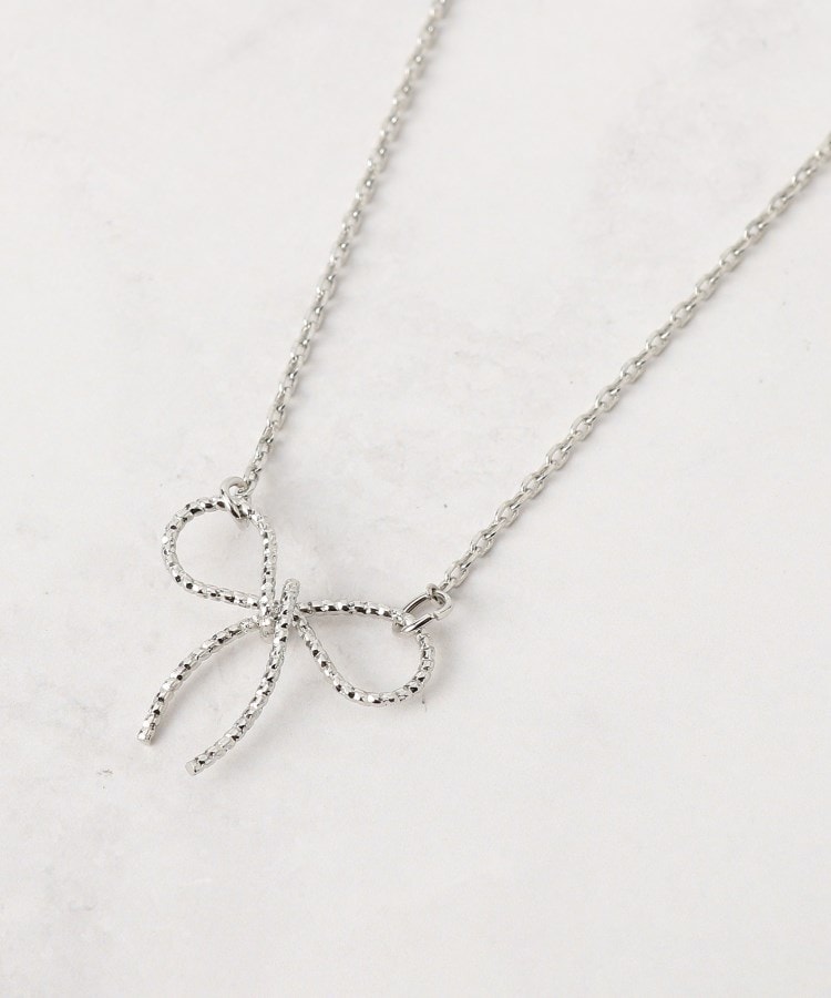 リボンモチーフネックレス(ネックレス) | Couture Brooch リボンモチーフネックレス(ネックレス) | Couture Brooch