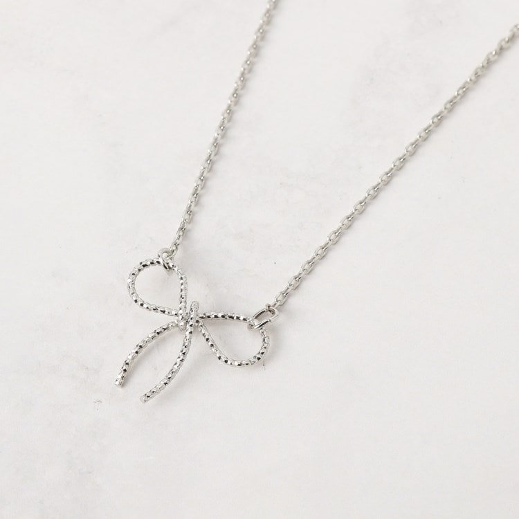 クチュールブローチ(Couture Brooch)のリボンモチーフネックレス ネックレス