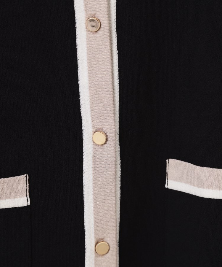クチュールブローチ(Couture Brooch)の【きれいめ・通勤・初夏まで着られる】配色ラメカーディガン37