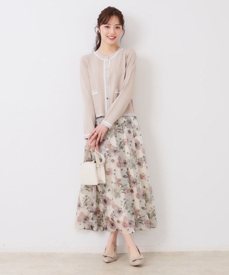 クチュールブローチ(Couture Brooch)の【きれいめ・通勤・初夏まで着られる】配色ラメカーディガン28