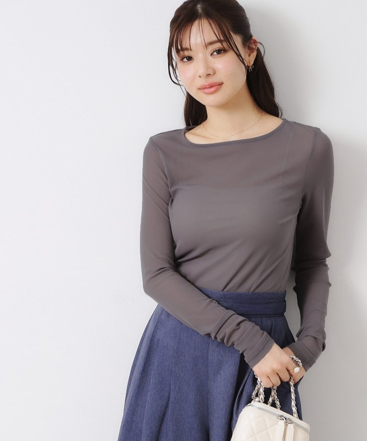 クチュールブローチ(Couture Brooch)のチュールクルーネックTシャツ10
