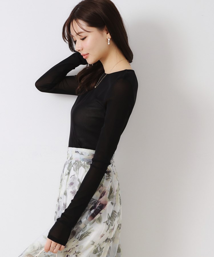クチュールブローチ(Couture Brooch)のチュールクルーネックTシャツ20