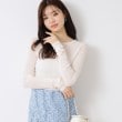 クチュールブローチ(Couture Brooch)のチュールクルーネックTシャツ2