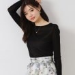クチュールブローチ(Couture Brooch)のチュールクルーネックTシャツ18