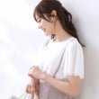クチュールブローチ(Couture Brooch)の【二の腕カバー・通勤】レース袖テレコトップス5