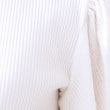 クチュールブローチ(Couture Brooch)の【二の腕カバー・通勤】レース袖テレコトップス63