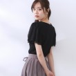 クチュールブローチ(Couture Brooch)の【二の腕カバー・通勤】レース袖テレコトップス28