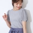 クチュールブローチ(Couture Brooch)の【二の腕カバー・通勤】レース袖テレコトップス58