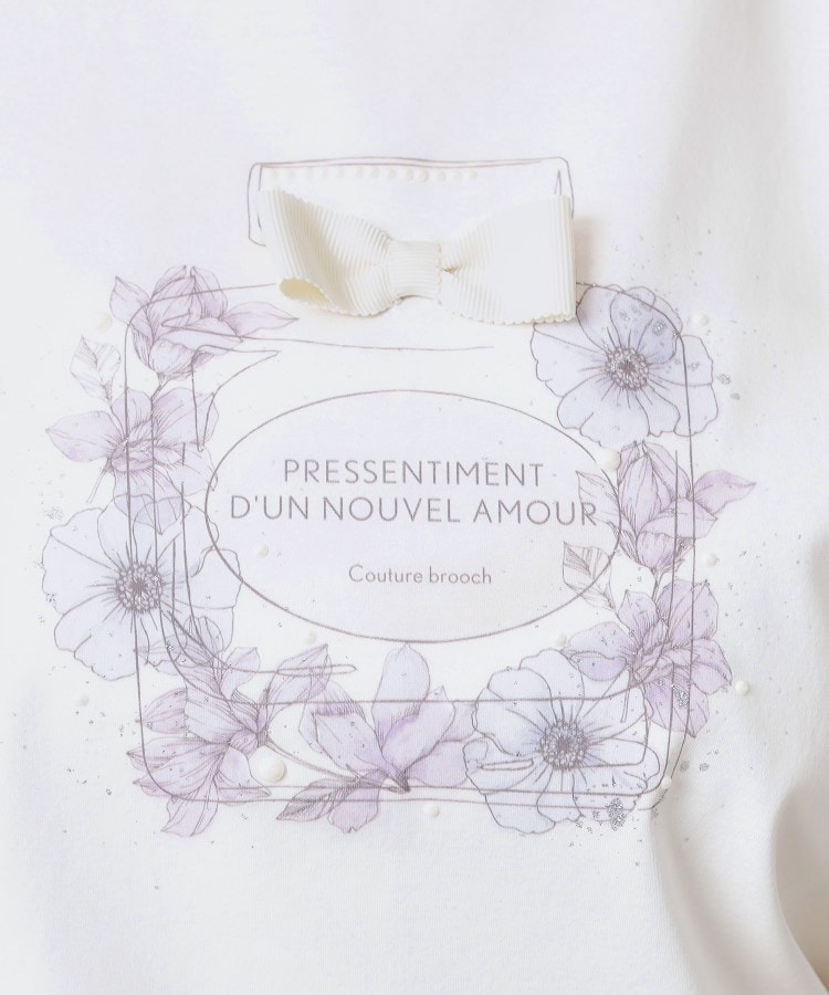 クチュールブローチ(Couture Brooch)の【接触冷感・UVカット】パフュームプリントTシャツ48