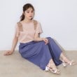 クチュールブローチ(Couture Brooch)の【リボン・マシンウォッシャブル・UV機能・接触冷感】肩リボントップス42