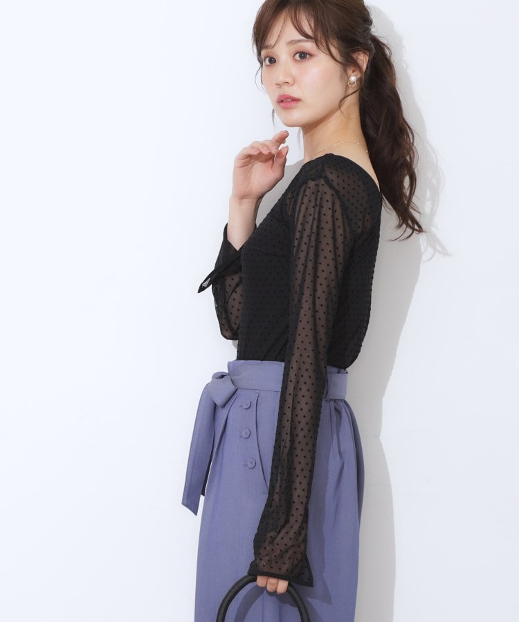 クチュールブローチ(Couture Brooch)のドットチュールパイピング2WAYプルオーバー14