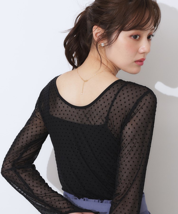 クチュールブローチ(Couture Brooch)のドットチュールパイピング2WAYプルオーバー15