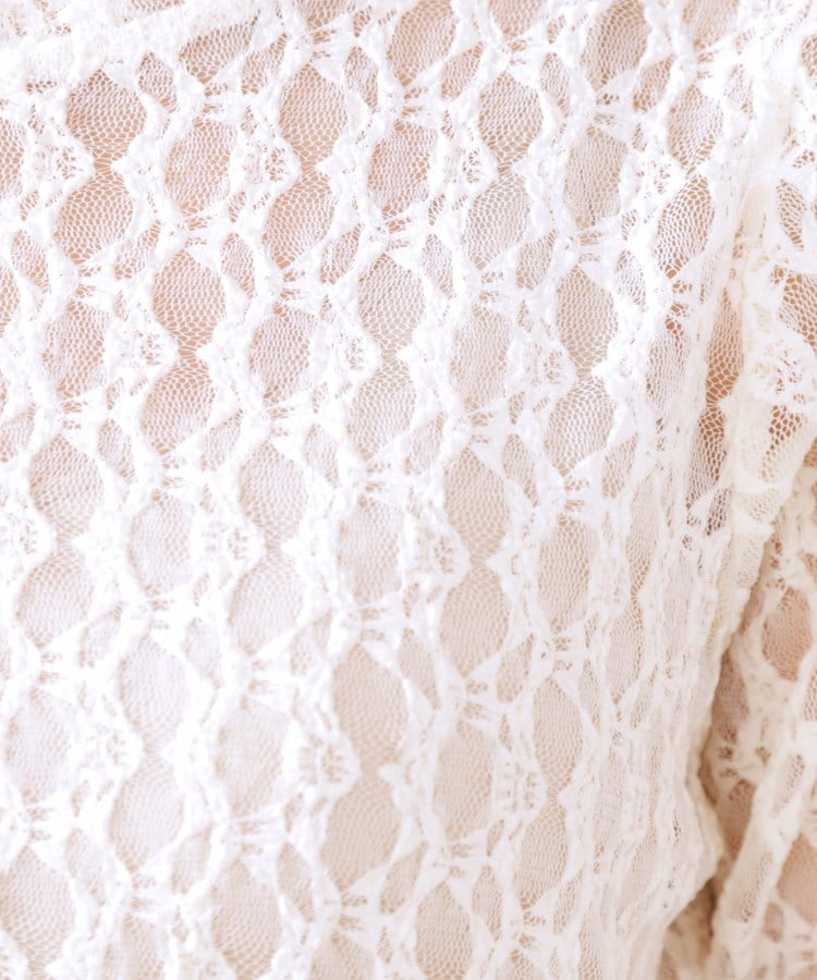 クチュールブローチ(Couture Brooch)のレースクルーネックプルオーバー9