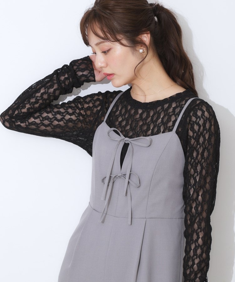 クチュールブローチ(Couture Brooch)のレースクルーネックプルオーバー10