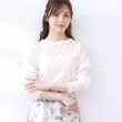 クチュールブローチ(Couture Brooch)のレースクルーネックプルオーバー5