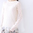 クチュールブローチ(Couture Brooch)のレースクルーネックプルオーバー22