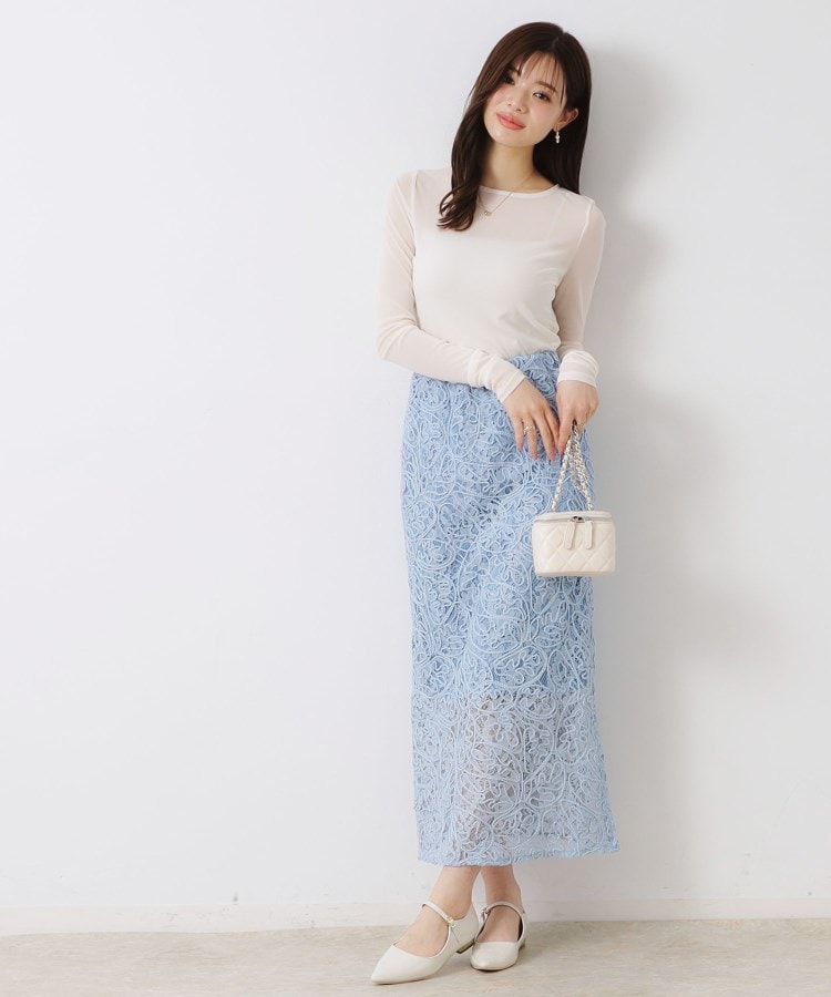 クチュールブローチ(Couture Brooch)のレースコード刺繍スカート20