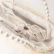クチュールブローチ(Couture Brooch)のフリルデザインパール調ハンドルカゴバッグ9