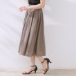 クチュールブローチ(Couture Brooch)の【きれいめ・通勤】細リボン付きパレットボイルスカート5