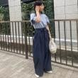 クチュールブローチ(Couture Brooch)の【一枚でキマる・華やか】パール調付チューリップ袖ニット41