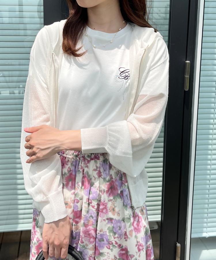 クチュールブローチ(Couture Brooch)の【接触冷感・UV・マシンウォッシャブル】60CBロゴT13