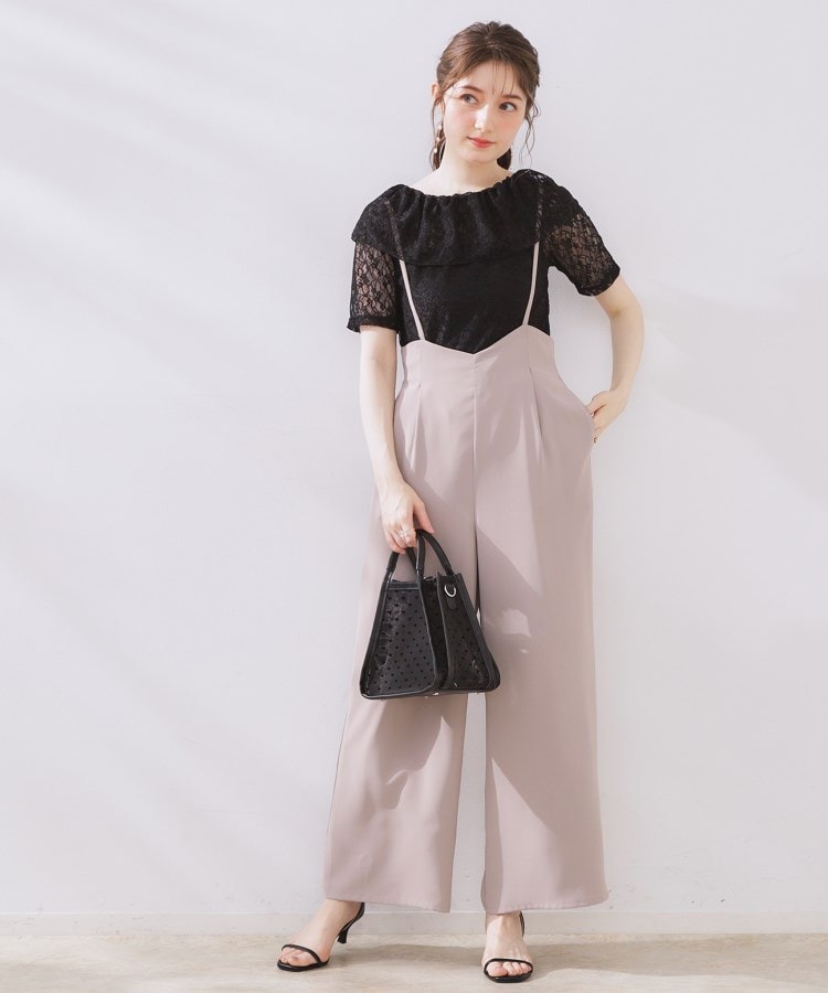 クチュールブローチ(Couture Brooch)のレースフレアオフショルTOPS11