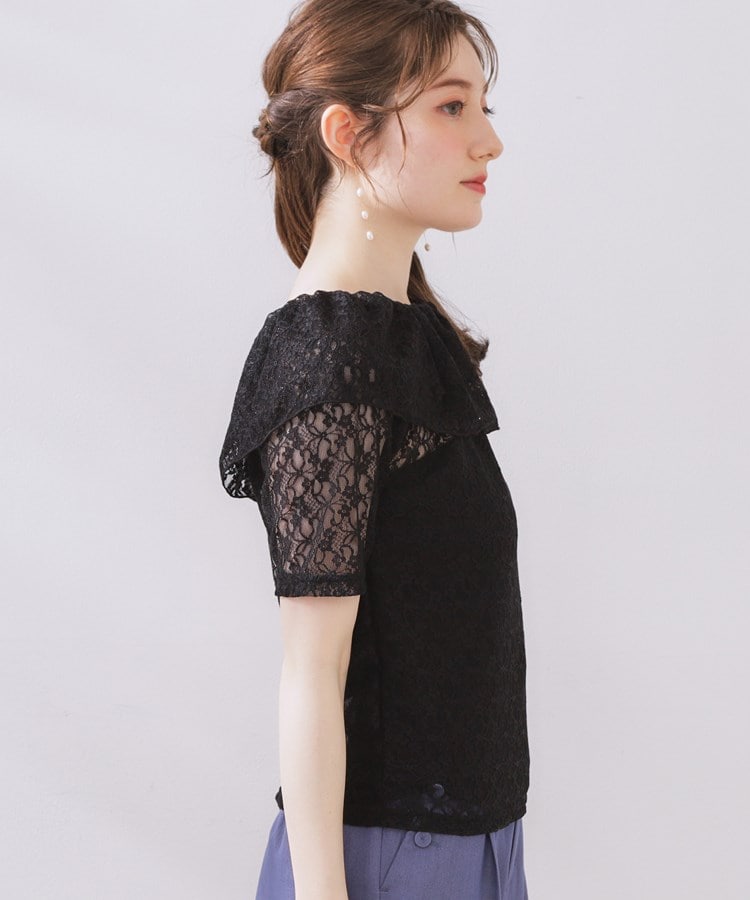 クチュールブローチ(Couture Brooch)のレースフレアオフショルTOPS16