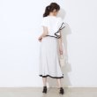 クチュールブローチ(Couture Brooch)のシルケットアシメデザインフリルT7