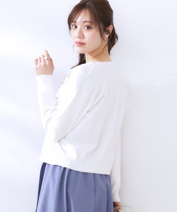 クチュールブローチ(Couture Brooch)のイロイロ釦ニットカーデ8