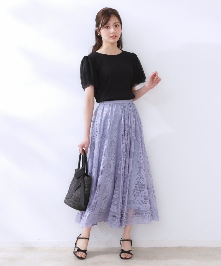 クチュールブローチ(Couture Brooch)の【上品・通勤】サークルレーススカート21