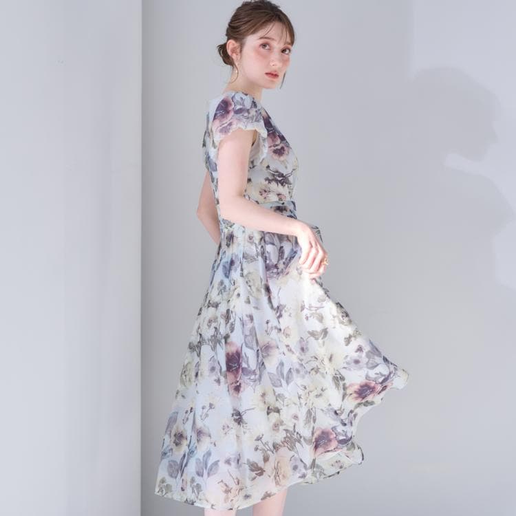 クチュールブローチ(Couture Brooch)のSummerオーガンフルールワンピース ミドルワンピース
