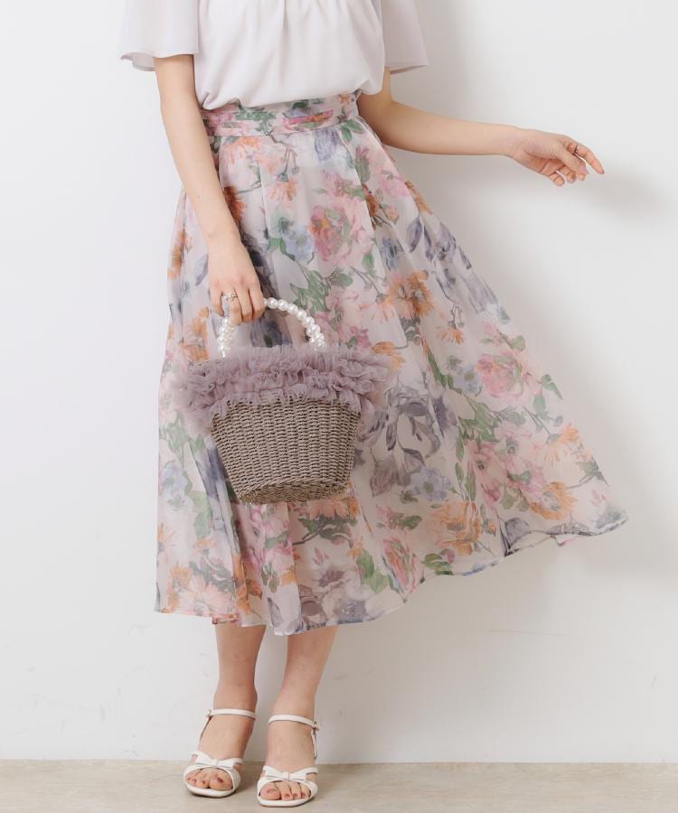 クチュールブローチ(Couture Brooch)の【一枚で着映える・華やか・上品】Summerオーガンフルールスカート33