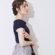 クチュールブローチ(Couture Brooch)のリブオフショルニット16