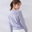 クチュールブローチ(Couture Brooch)の【手洗い可能・UV・アンチピリング・接触冷感】ポイント透かしニットカーディー32