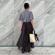 クチュールブローチ(Couture Brooch)の【手洗い可能・UV・アンチピリング・接触冷感・二の腕カバー】透かし袖ニットトップス31