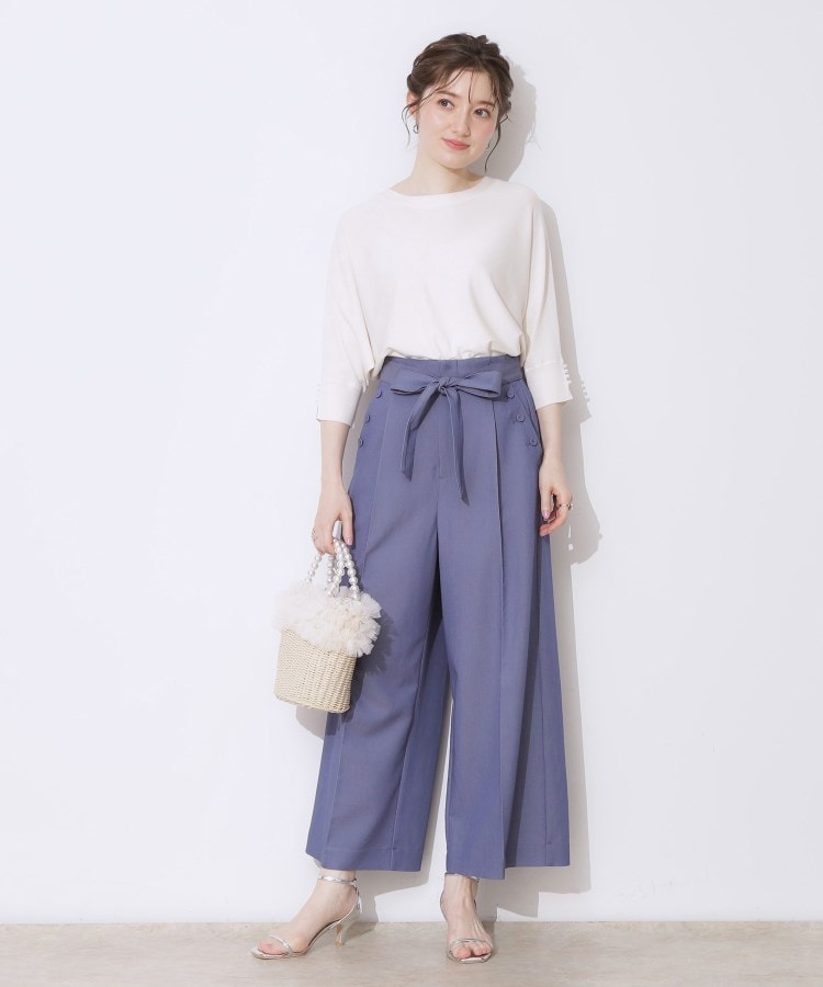 クチュールブローチ(Couture Brooch)の前後2WAYサマードルマンニット1