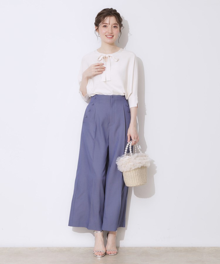 クチュールブローチ(Couture Brooch)の前後2WAYサマードルマンニット4