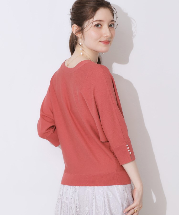 クチュールブローチ(Couture Brooch)の前後2WAYサマードルマンニット16