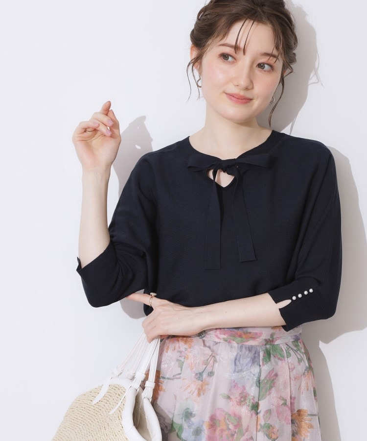クチュールブローチ(Couture Brooch)の前後2WAYサマードルマンニット24