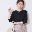 クチュールブローチ(Couture Brooch)の前後2WAYサマードルマンニット24