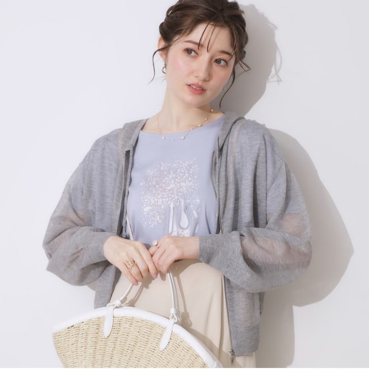 クチュールブローチ(Couture Brooch)のLEVITAジップアップフーディー パーカー