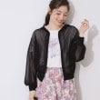 クチュールブローチ(Couture Brooch)の【上品な透け感・大人カジュアル】LEVITAジップアップフーディー27