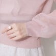 クチュールブローチ(Couture Brooch)の【上品な透け感・大人カジュアル】LEVITAジップアップフーディー66